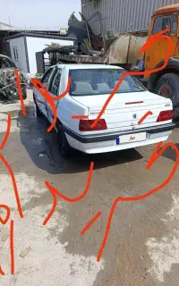 پژو 405 مشاوره تصادفی