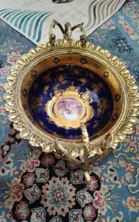جا میوه ای برنز
