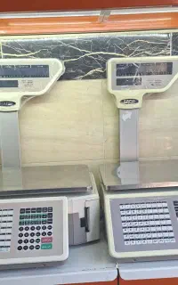 ترازو لیبل پرینتر توزین صدر در حد نو