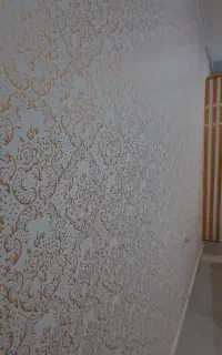 نقاشی ساختمان طرح کاغذ دیواری و ساده