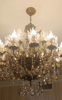 لوستر ۲۴شاخه ۲۴شعله