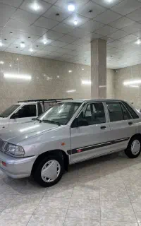 پراید141 مدل ۸۷ بدون رنگ و ضربه
