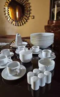 سرویس چینی سفید درجه یک
