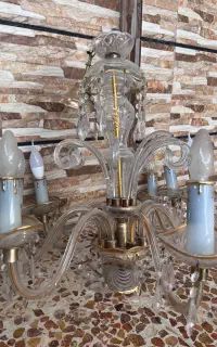 لوستر برنجی قدیمی