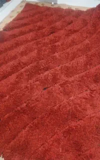 فرش فولاکتزی ترکیه ای فانتزی پرز بلند در حد نو