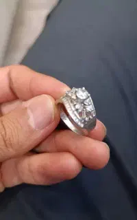 دوعددانگشترنقره