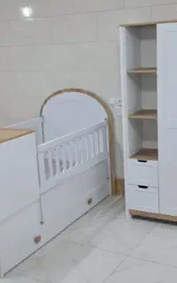 مدل پارمیس..تخت و کمد نوزاد و نوجوان