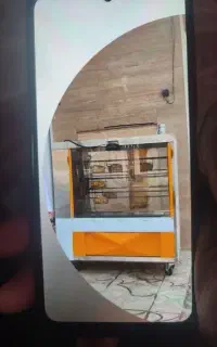 دستگاه مرغ بریان سبدی