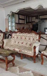 مبلمان ۹ نفره  چوب راش بامیز ناهار خوری ۸نفره