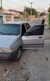 پراید رنگ نقره ای مدل ۸۴ انژکتور