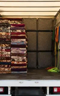اسباب کشی منزل با ماشین وکارگر ماهر و چیدمان خانم