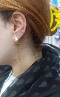 سوراخ کردن گوش(199 تومان) همراه گوشواره ضد حساسیت