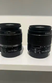 لنز canon 18-55