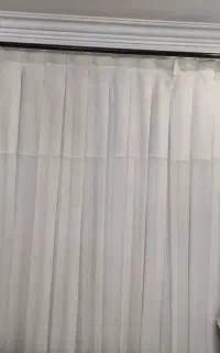 پرده حریر با زیر پرده۲۲۰ارتفاع و۲متر عرض