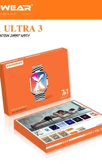 ساعت هوشمند Kw31ultra3فقط عمده