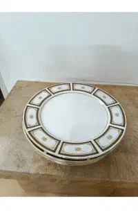 4 عدد بشقاب پلو خوری چینی