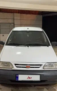 پراید مدل ۹۰ دور رنگ سفید در حد