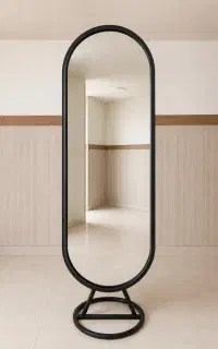 آینه پایه دار
