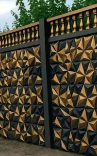 قطعات بتنی دیوار پیش ساخته پایه فنس و درخت انگور