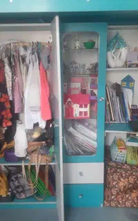 تخت و کمد کودک و نوجوان دو طبقه