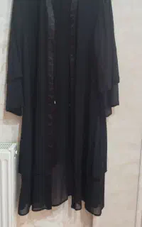 دوتا مانتو مشکی جلو باز خنک