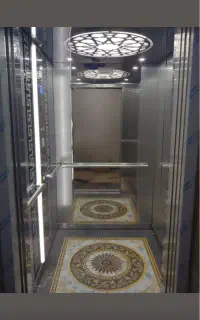 آسانسور موتوربهران درب لولایی کابین mdf هایکلاس