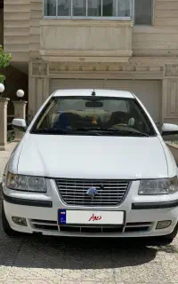 سمند موتور ملی بدونه رنگ