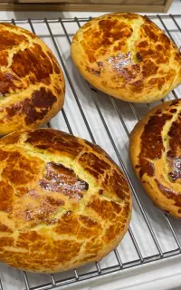 فطیرِ شیرینِ کَره ای ،زعفرونی(خانگی) سفارشی