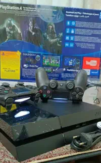 آکبند . پی اس فور . 2دسته . 27بازی . ps4