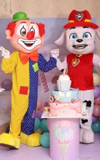 بادکنک ارایی/عروسک تنپوش/تم تولد