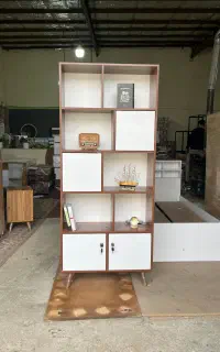 کتابخانه پایه چوبی کبیر با ارسال رایگان برای تهران