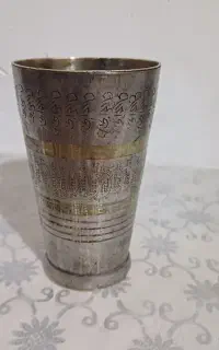 لیوان برنزی قدیمی عتیقه