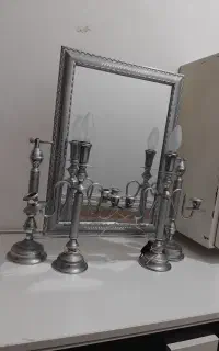آینه و شمعدان در حد آک