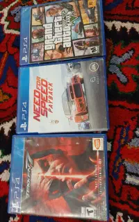 سه عدد دیسک بازی ps4