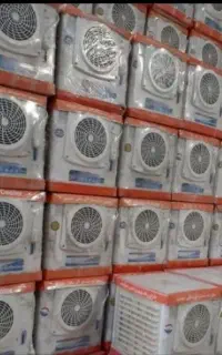 کولر آبی دریچه دار لاکی و فلزی ابعاد مختلف