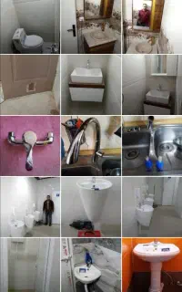 نصب شیرآلات و انواع روشویی و فرنگی