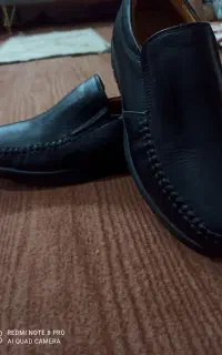 کفش تبی تمام چرم مردانه