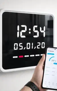 ساعت دیواری دیجیتال هوشمند مدل iClock35