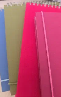 3 عدد دفتر جلد سخت چوب کاو + دفترچه اشانتیون