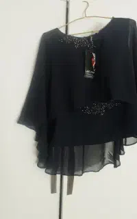 بلوز دامن سورمه ای ترک
