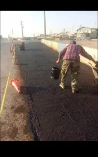 تراشه آسفالت ایزاگام مخلوط آسفالت گرم