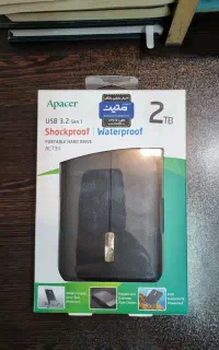 هارد اکسترنال Apacer دو ترابایت آکبند