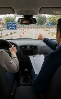 آموزش رانندگی به صورت حرفه ای و تضمینی