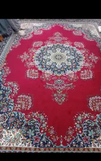 فرش ۱۲ متری ماشینی ، سالم بدون پارگی