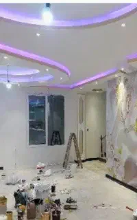 نقاشی ساختمان رنگ روغن پلاستیکی