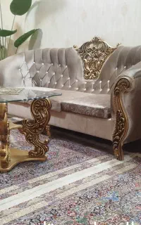 مبل هفت نفره با میز .تخفیف خورده
