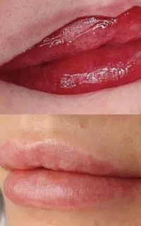 شیدینگ لب و تتوی رژ لب ۵۰۰ تومان