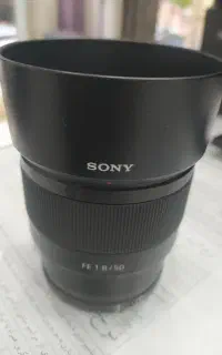 لنز 50سونی 1/8