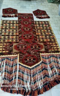 فرش دستباف  تزئینی  دیه باشلق