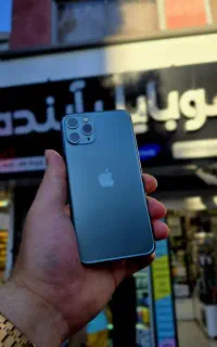 آیفون ۱۱ پرو حافظه ۲۵۶ باتری ۱۰۰ تعویض پک اصلی